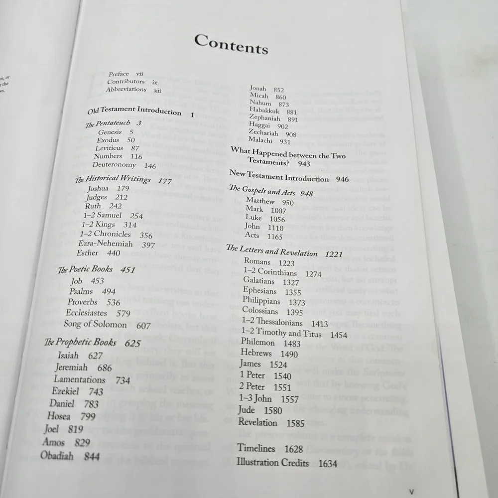 THE BAKER ILLUSTRATED BIBLE COMMENTARY By Gary M. Burge & Andrew E. Hill VG
